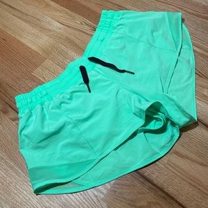 lululemon hotty hot low-rise lined shorts